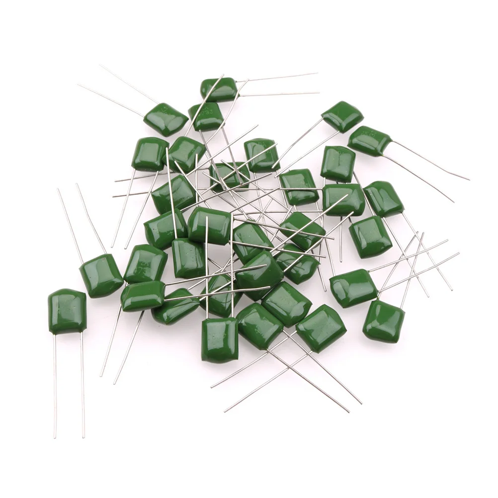 20 PCS Guitar Capacitor Tone Capacitors Double Coil Amplifier Electric Green Bass 0047UF 100V