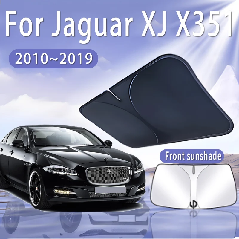 

Car Sun Visor For Jaguar XJ X351 2010~2019 2011 2013 2015 Front Windshield Sunshade Heat Insulation Summer Cooling Accessories