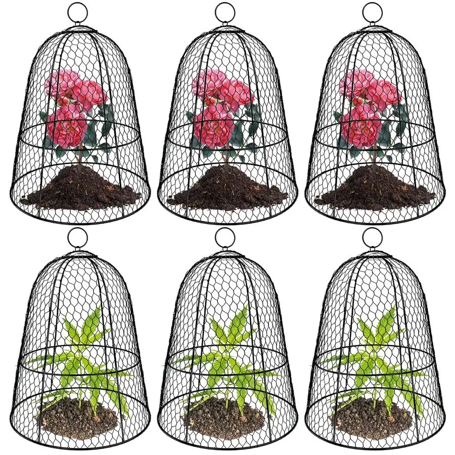 

Защитный колпак-сетка для растений Pack Garden, 19 x 14, большой, для защиты от белок, кроликов, куриц, птиц и мелких животных