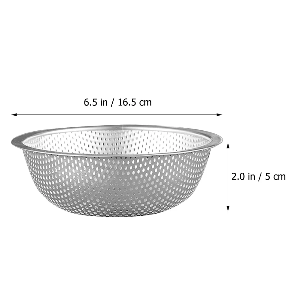 Kosz do odsączania ze stali nierdzewnej, precyzyjne wykonanie, odporny na rdzę, do mycia owoców i warzyw, sitko kuchenne, kosz do przechowywania.