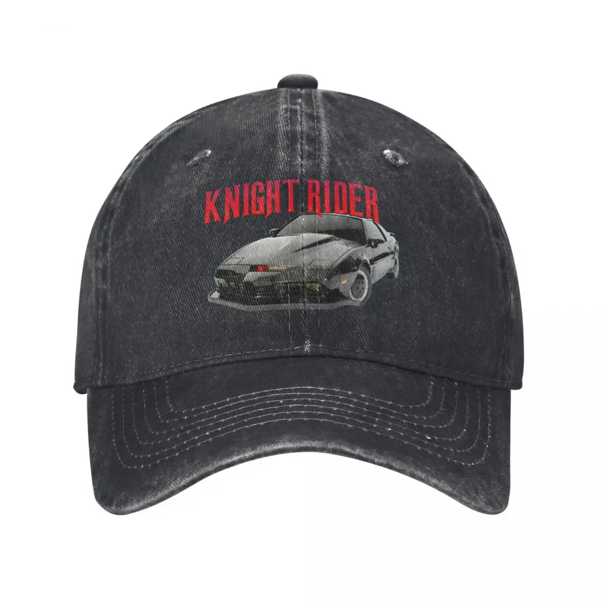 Knight Rider Kitt Retro Tv David Hasselhoff Men Women Baseball Cap Distressed Denim Washed Caps Outdoor Running Golf Headwear
