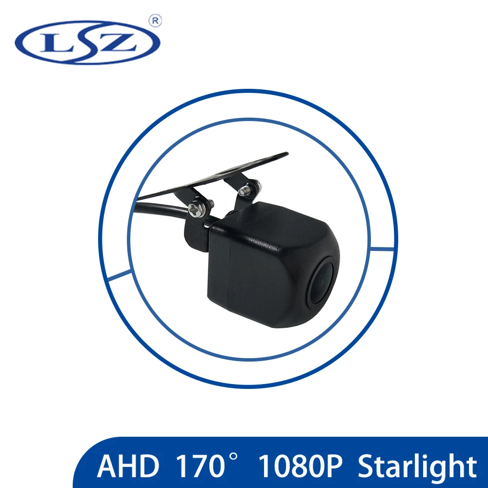 LSZ AHD 1080P car starlight camera 170 degree with night vision rear view camera for all vehicle