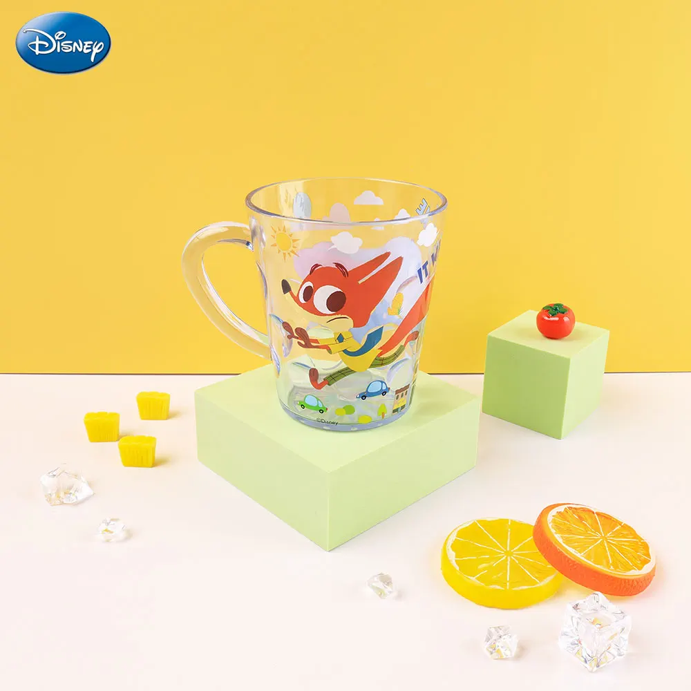 Disney Zootopia Judy Nick ABS Drinking Cup Water Cup Cartoon Character Table Cup Gift for Fans Home Office Birthday Christmas view 3