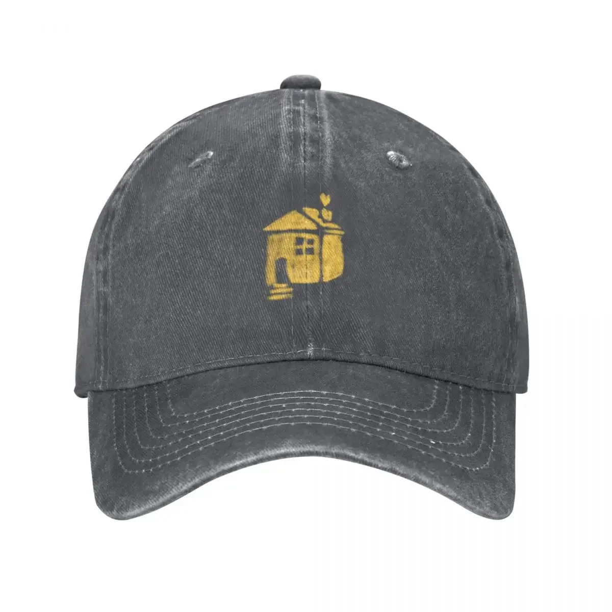 Yellow Crayon House Baseball Cap Winter hat Sun Cap Sunscreen Gentleman Hat Women's Beach Outlet 2026 Men's