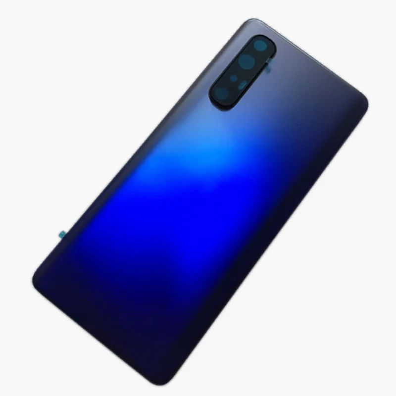 For Oppo Reno3 Pro Reno 3 Pro Back Housing Back Cover door Glass Battery Case with glue and camera glass holder