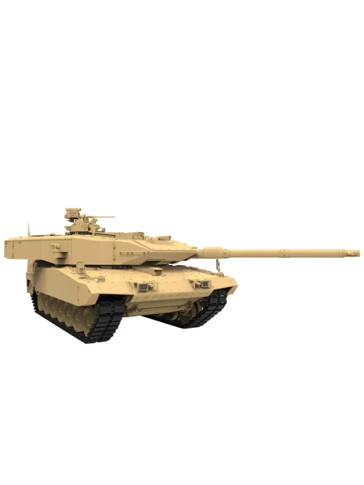 MENG Model TS-042 1/35  Leopard 2 A7+ German Main Battle Tank assembly Scale diy toys Model Kit