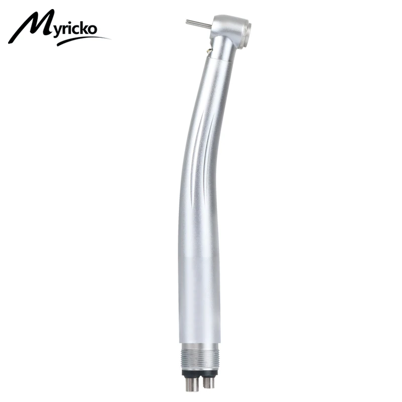 Myricko Dental LED Handpiece Set With 1 Set Low Speed External Handpiece Key Set&2 Pcs Push Button LED High Speed Turbina Tools