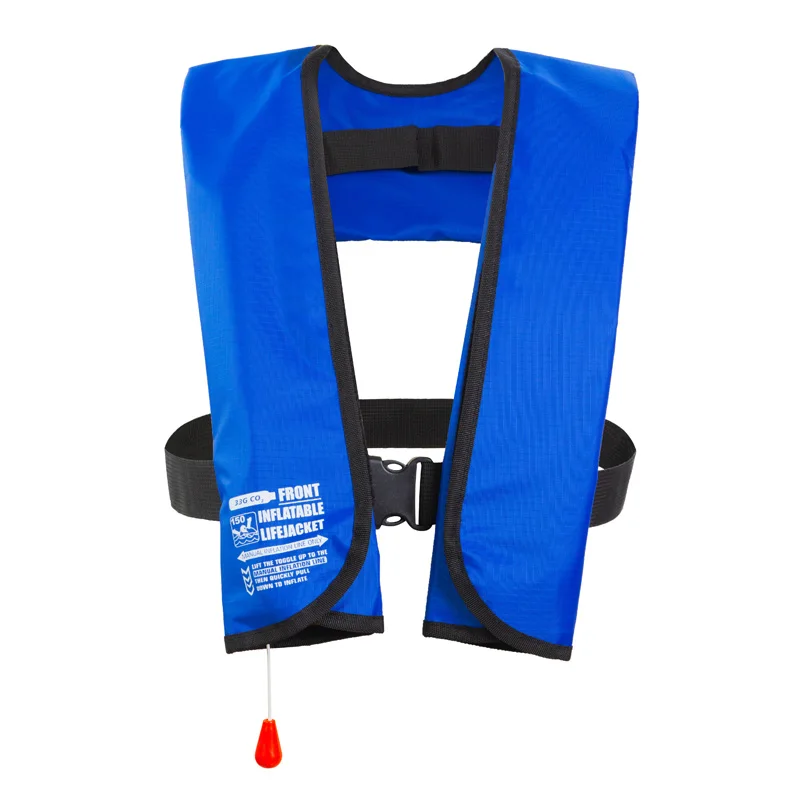 Nieuwe Auto Zelfopblaasbare Reddingsvesten Handleiding Varen Reddingsvesten Volwassen PFD 150N voor Watersport Vissen Raften Accessoires