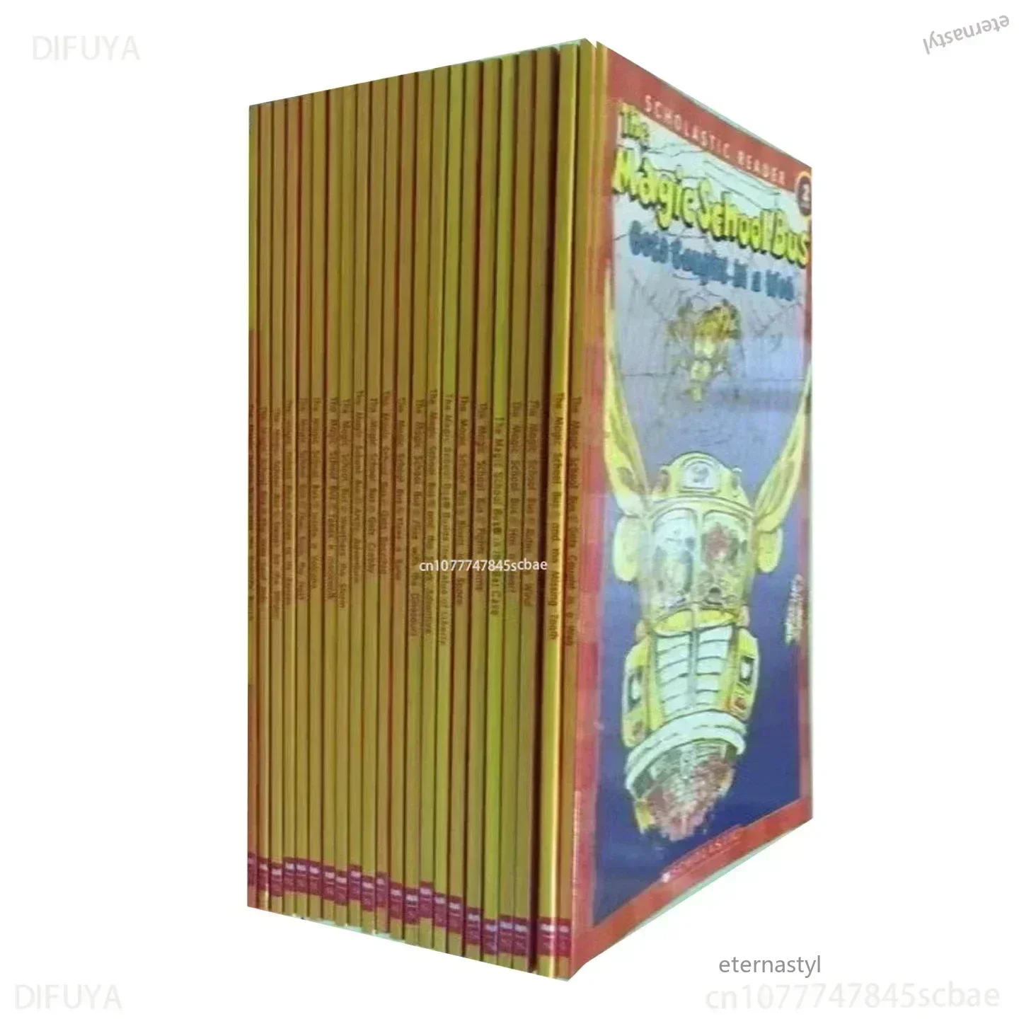 23 كتاب حافلة مدرسية سحرية قارئ العلوم للأطفال تلوين قراءة كتب القصص للأطفال مجموعة كتب ألعاب تعليمية جديدة ساخنة #2