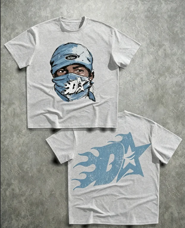 2026 Graffiti Star Family Matching Print T‑Shirt Adults Kids Hip Hop Street Graphic Loose Short Sleeve Casual Street Tee