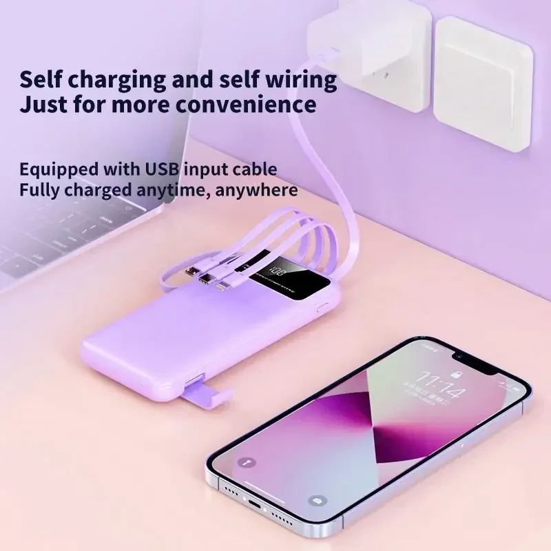 2025 New 20000mAh Power Bank Portable External Battery  Fast Charging Portable Charger for IPhone Samsung Pixel Poco Powerbank - Image 6