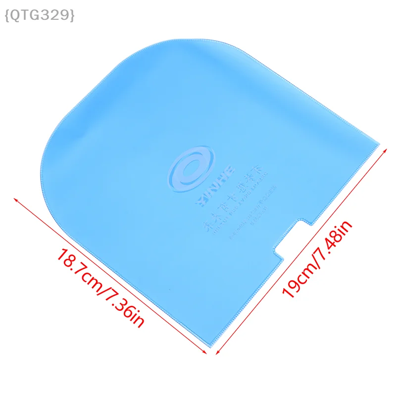 Film de protection Double face pour raquette de Tennis de Table, housse de protection en caoutchouc pour batte Anti-poussière et Anti-oxydation, 1 pièce
