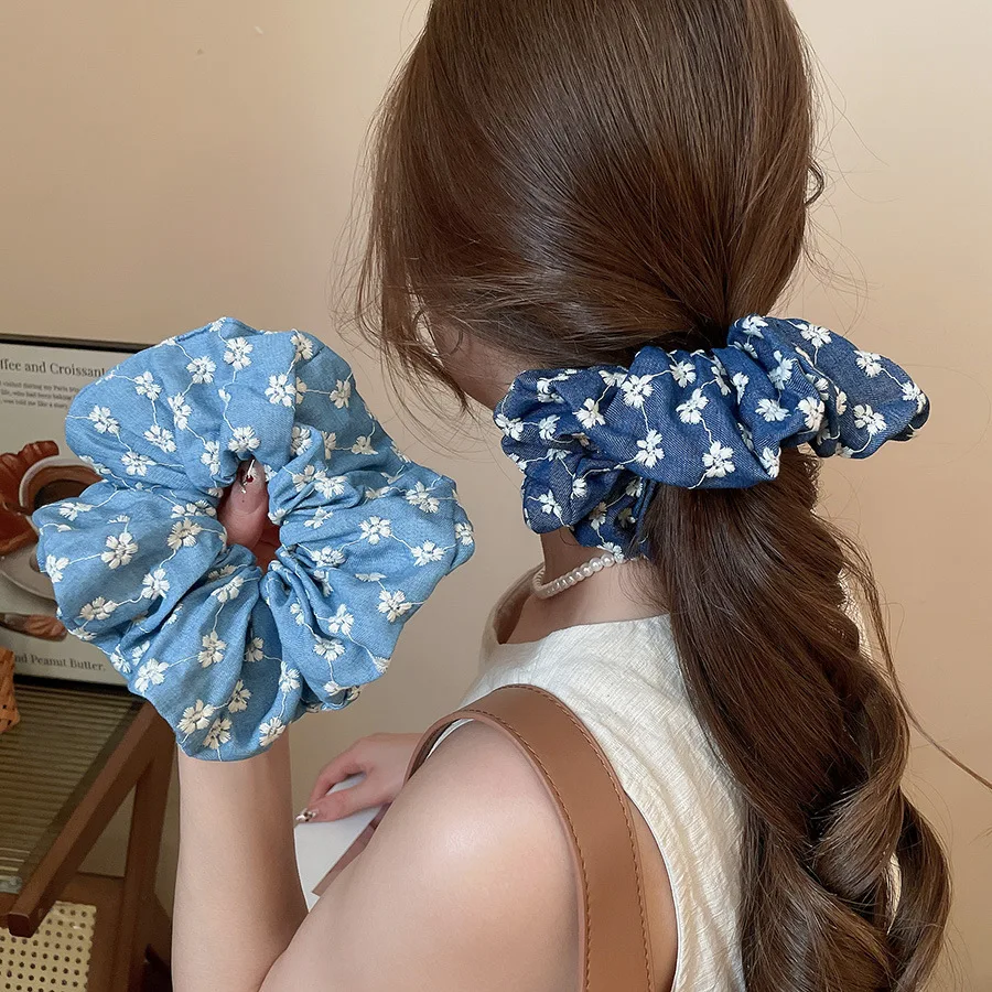 nouveau-serre-tete-a-fleurs-pour-femme-avec-pince-requin-grand-serre-tete-rose-bleu-denim