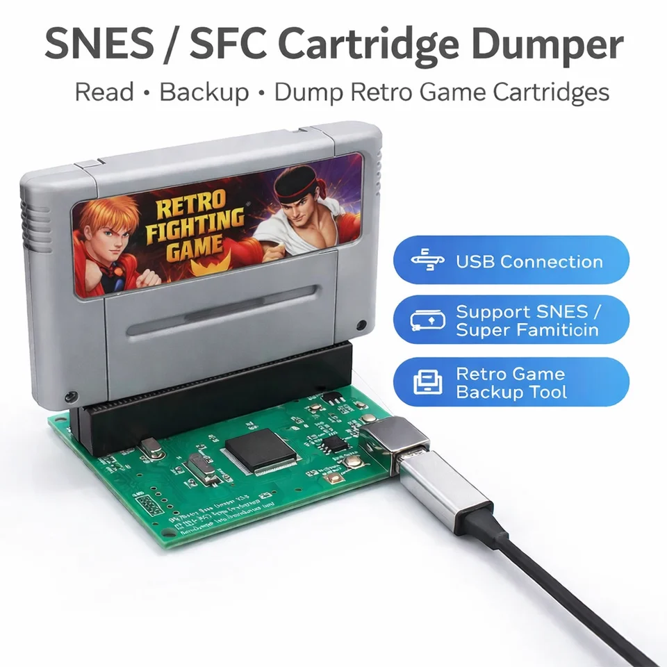 SFC ダンパー V3 SNES レトロゲーム吸い込みツール SFC プラグイン