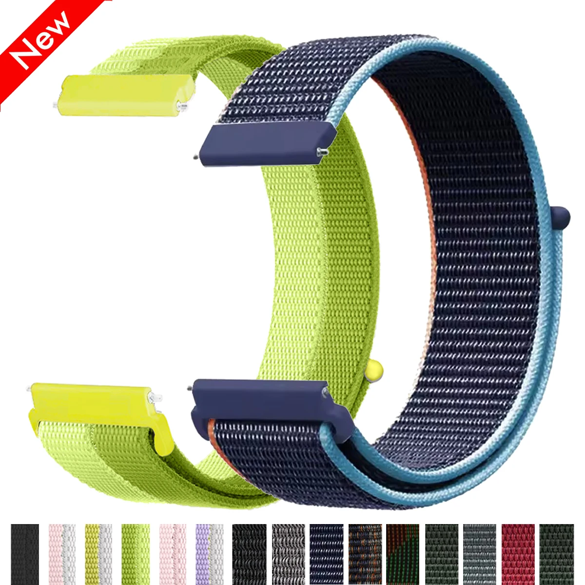 Xiaomi Smartwatch S3 Accessories - حزام نايلون حلقي لساعة شاومي واتش