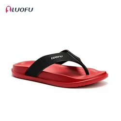 LUOFU New Men's Non-slip Flip-flops, Summer Casual Eva Sandals For Vacation Indoor Outdoor Beach