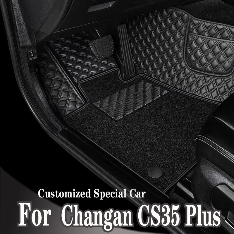 

Car Floor Mats For Changan CS35 Plus 2018-2023 22 21 20 19 Custom Auto Foot Pads Automobile Carpet Cover Interior Accessories