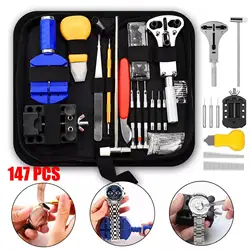 147 Watch Repair tool Kit Watchmaker Back Case Opener Link Pin Spring Bar Remover Horlogemaker Ger