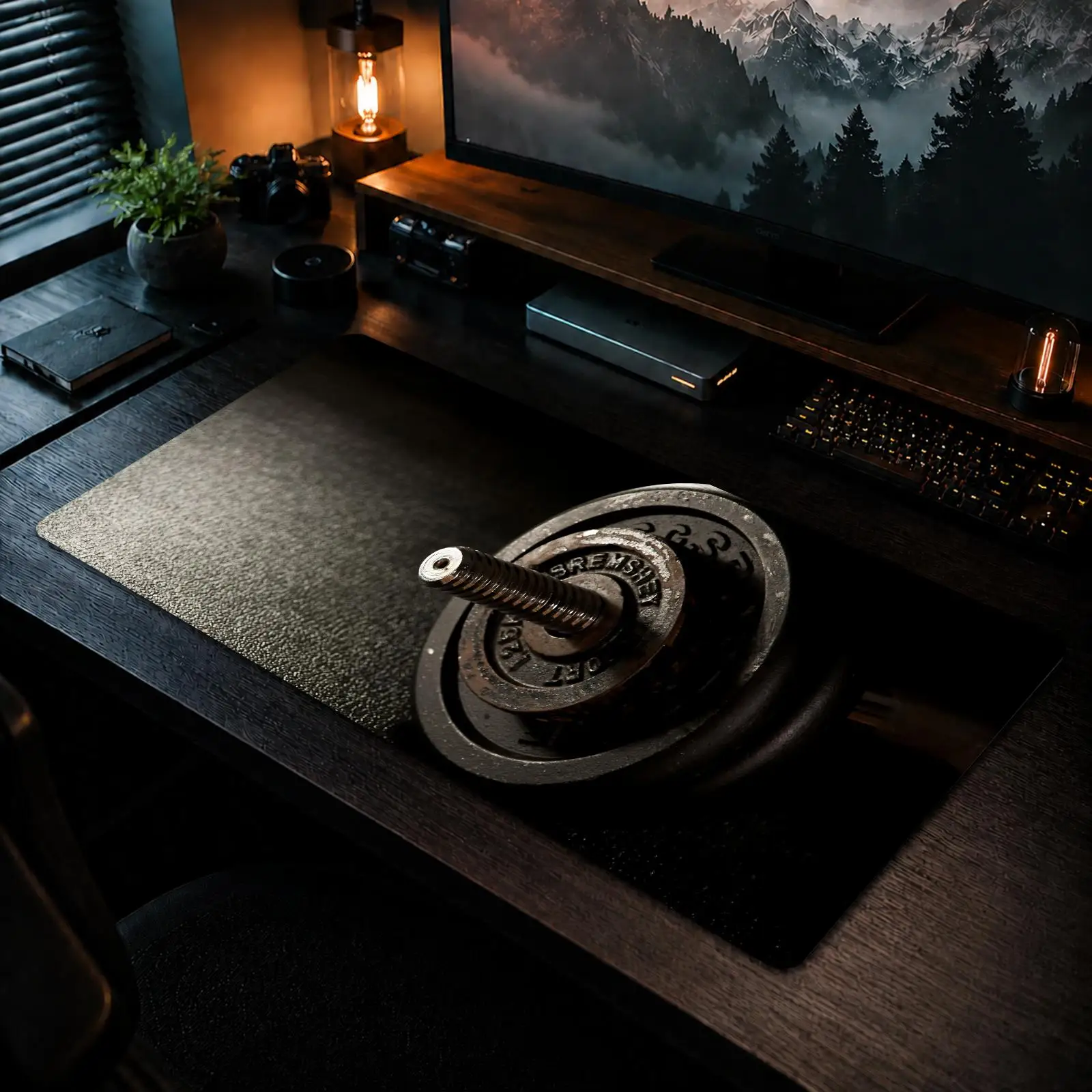 No Excuses Gym Mouse Pad Gaming office Non-slip Desk Mat Diy Mousepad Large Game Keyboard overlock