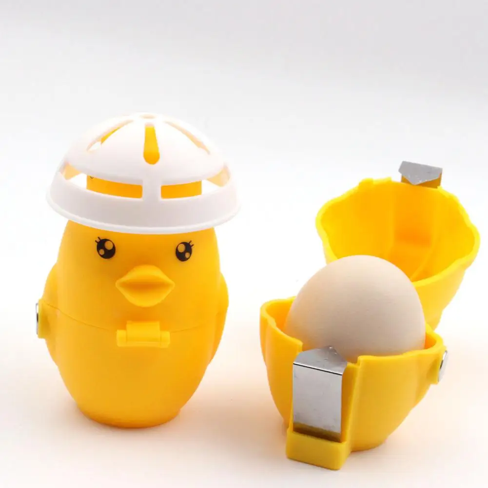 Stainless Steel Eggshell Separator - Quick Peel & Yolk Splitter, Durable Kitchen Baking Essential with Easy-Grip ﻿