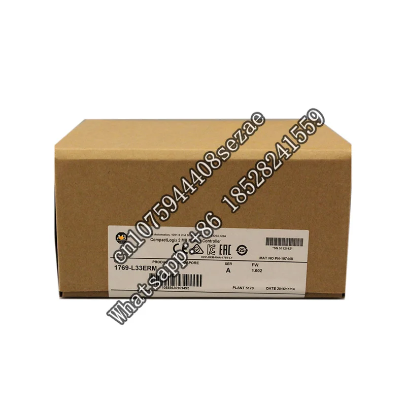 Tier: High Potential Seller Warranty 2Years 1769-L33ERM 1769L33ERM CPU module