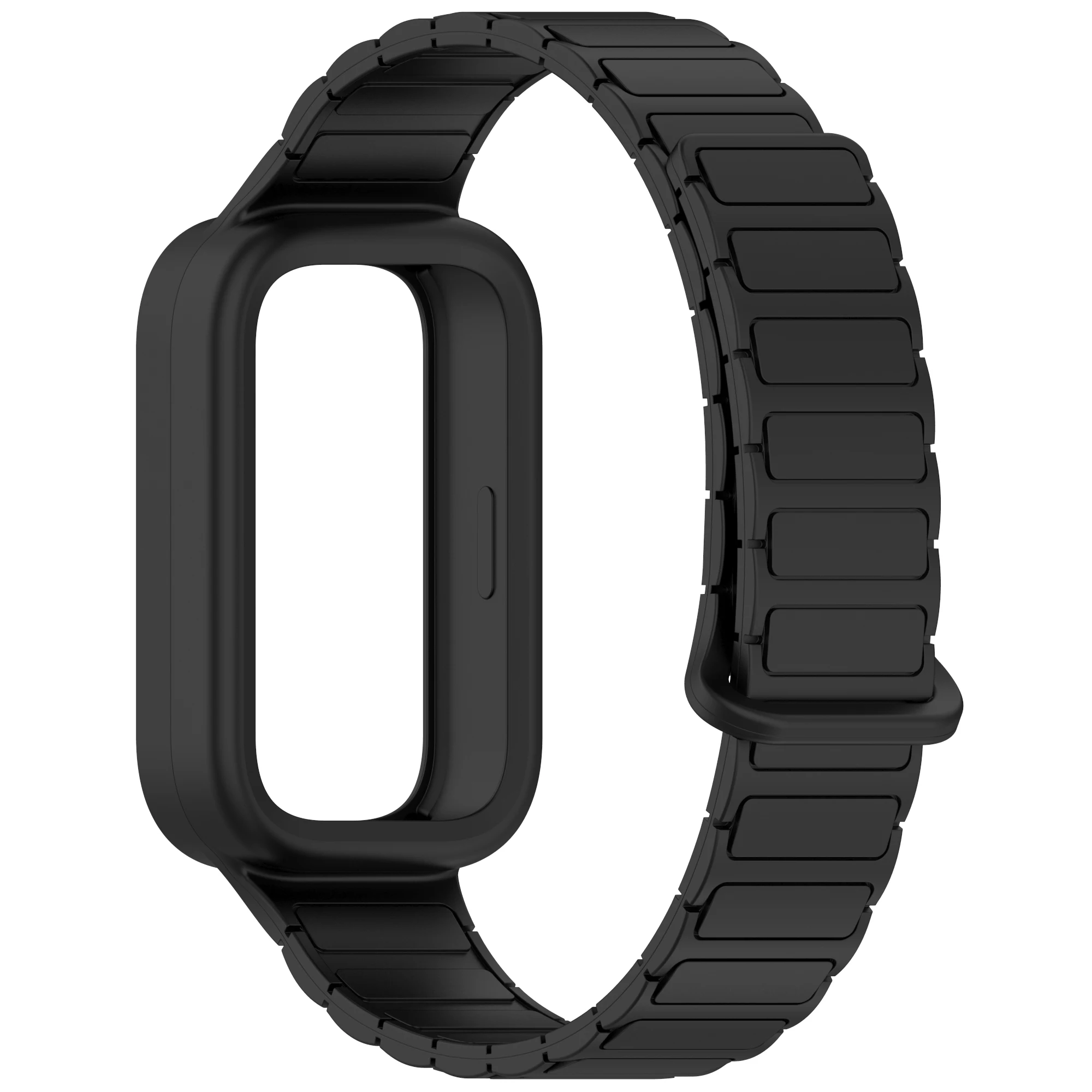 Magnetische Uhrenarmbänder für Xiaomi Smart Mi Band 9 Active Zubehör Sport Silikon Armband Pulseira Correa Redmi Band 3 Armband – Detail 5