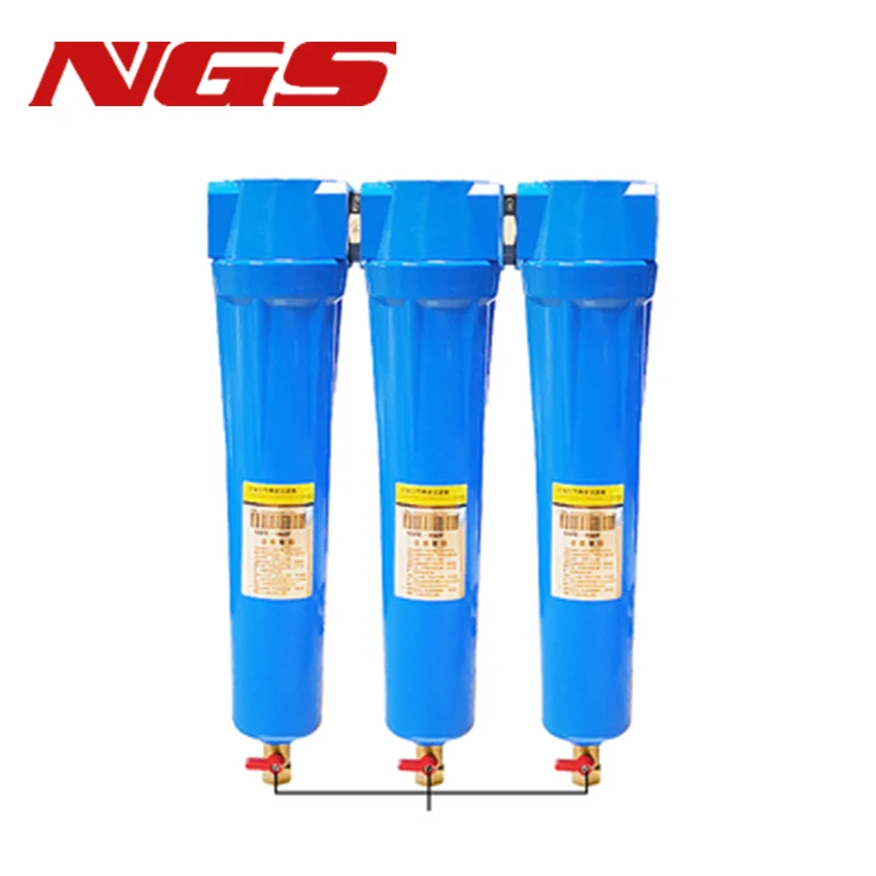 Imagem -04 - Conjunto de Filtro Separador de Água e Óleo q p s c 015 024 032 060 Acessórios para Compressor de ar Secador de Filtro de Precisão de ar Comprimido