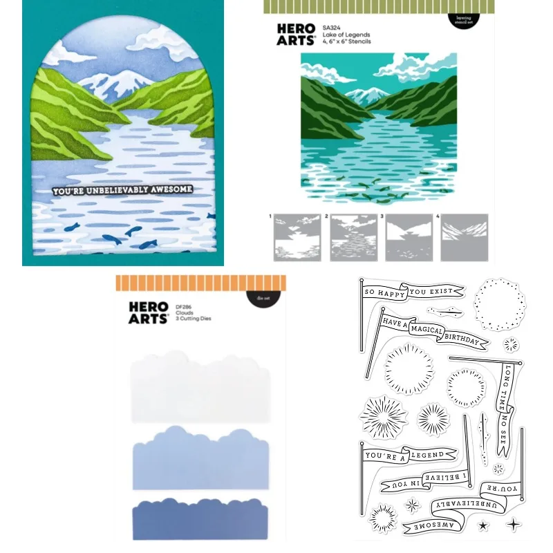 Matrices de découpe et pochoirs métalliques incroyablement sublimes pour le scrapbooking DIY, l'album photo, le gaufrage et les cartes décoratives en papier DIY