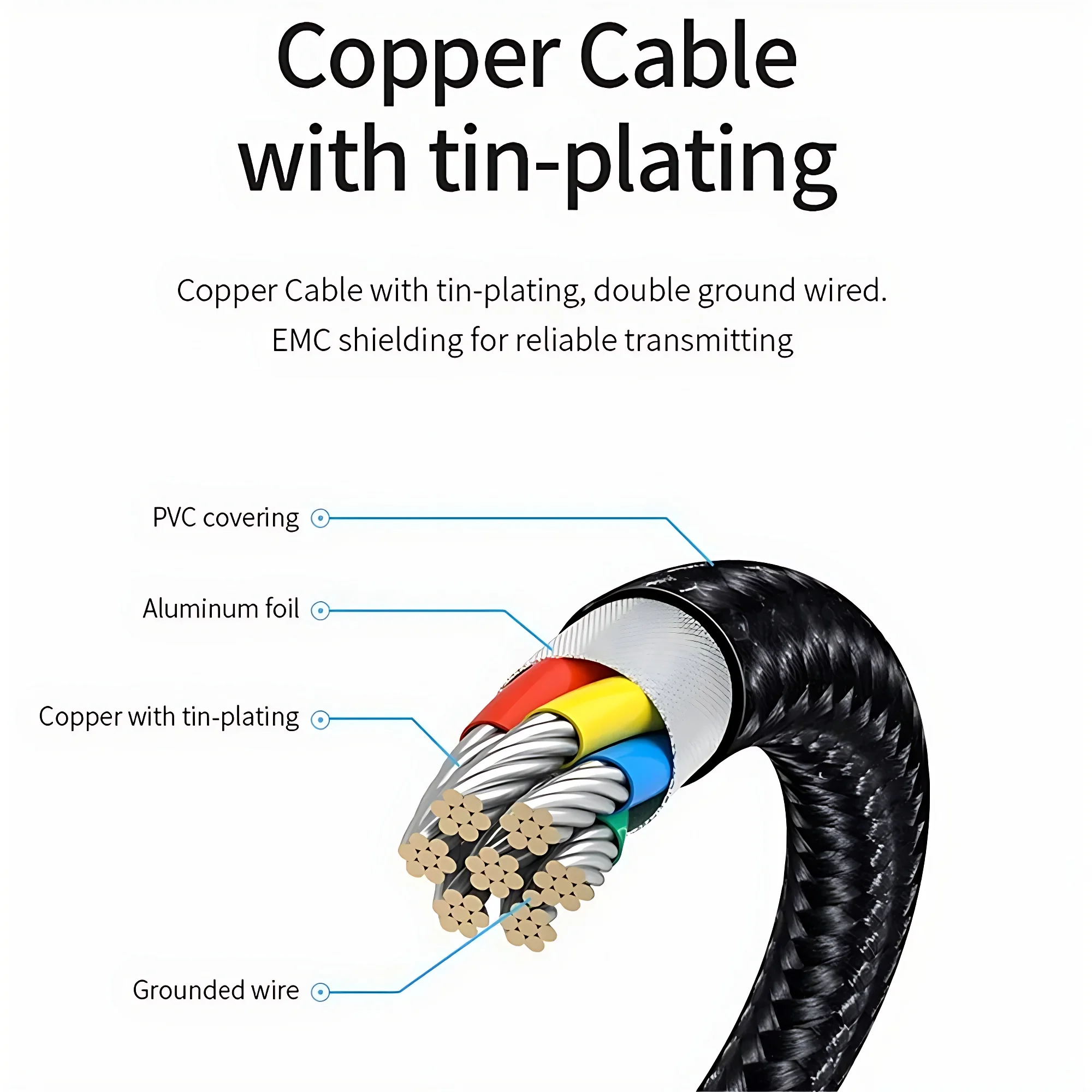 LD39 سلك HD تدفق عرض جهاز استقبال للتليفزيون دونغل مايكرو USB نوع C إلى HDMI كابل متوافق شاشة النسخ المتطابقة للهاتف اللوحي إلى التلفزيون