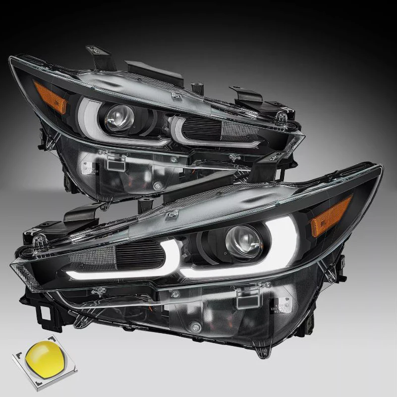 

Full LED Headlights Assembly For Mazda CX-5 CX5 2022 2023 2024 Head Lamp with AFS LED DRL Daytime Running Light Turn Signal Lamp