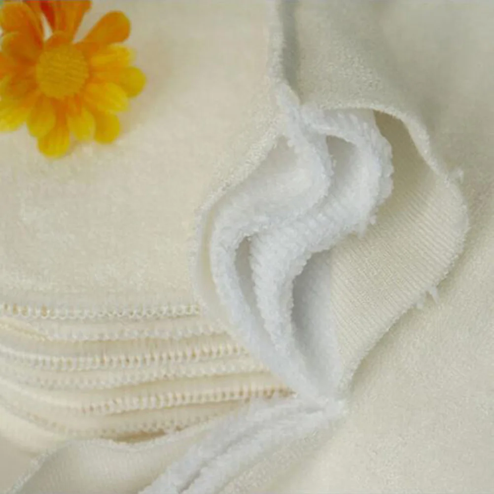 

6Pcs Bamboo Charcoal Diaper 5-Layers Inserts Washable Reusable Cloth Diaper Liners Comfortable Absorbent