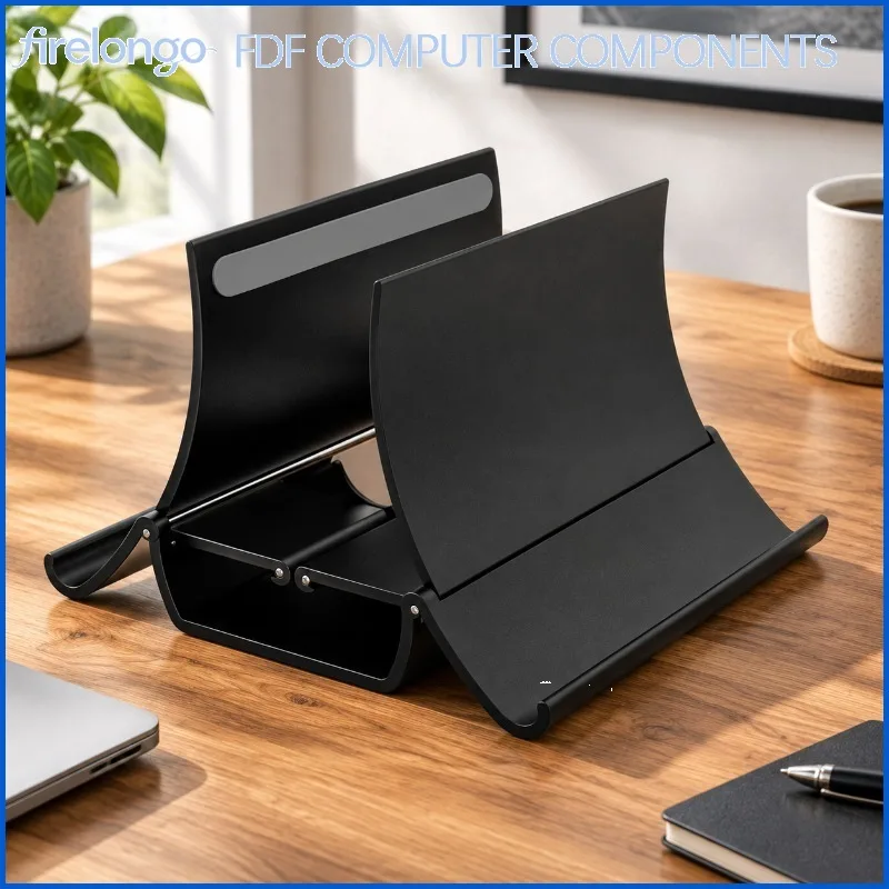 Laptop Vertical Stand Gravity Storage Rack Upright Desktop Holder Base Cooling Support Shelf for Tablet Notebook Placement