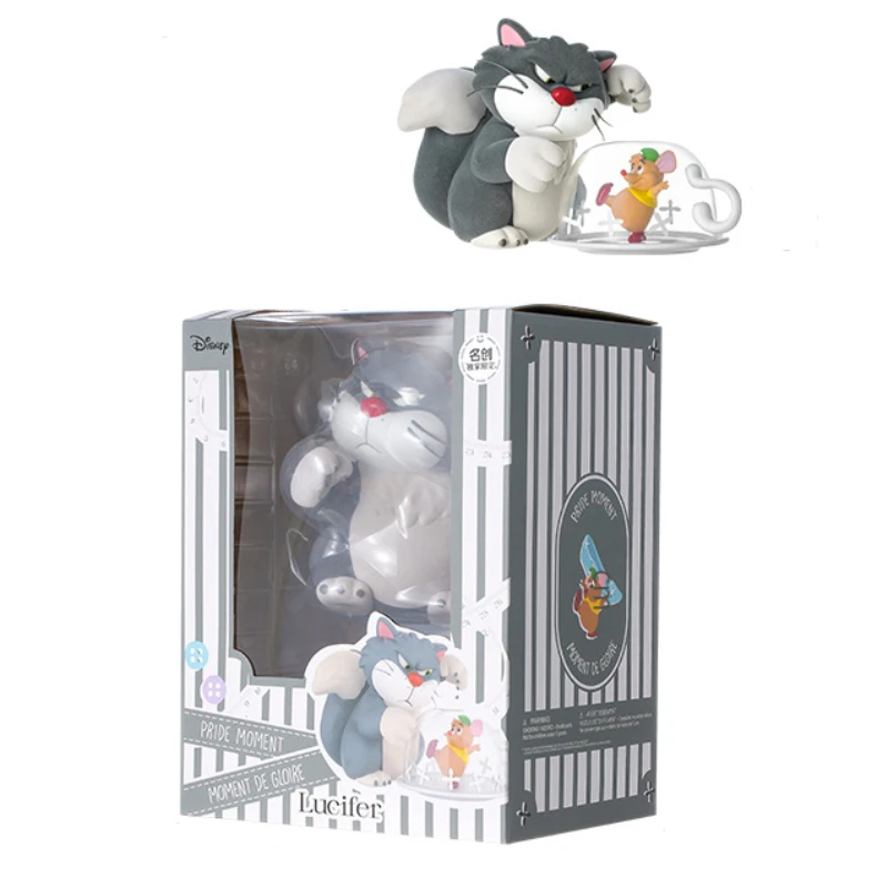 Miniso Disney Luzifer entzückende Momente Serie von Puppen großen Körper Ornamente Gezeiten spielen Puppen Jungen Mädchen Anime Figur Geschenke