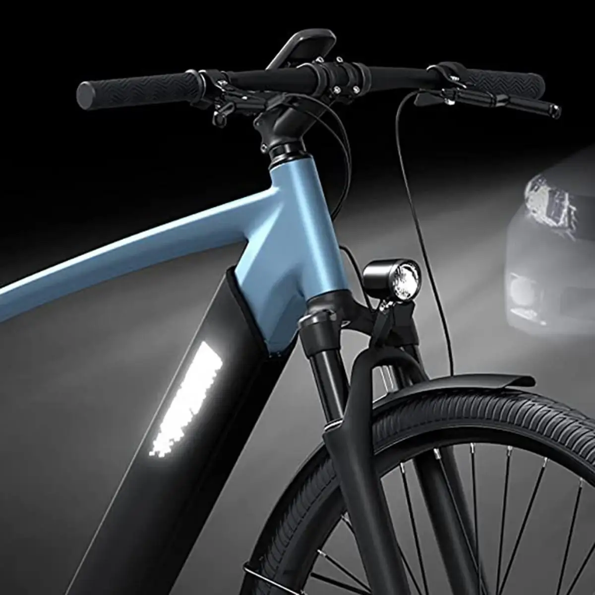 DOMEN E-Bike Batterie Schutzhülle Fahrrad Rahmen Batterie Anti Kälte Und Reflektierende Staubdichte Schutzhülle Fahrrad Zubehör – Detail 8