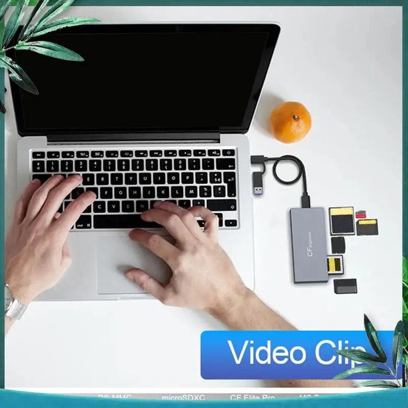 (NEW) 8 In 2 Cfexpress Type B/CF/XD/MS/SD/TF Card Reader Adapter 10Gbps Multi Memory Card Reader For Windows XP For MAC OS