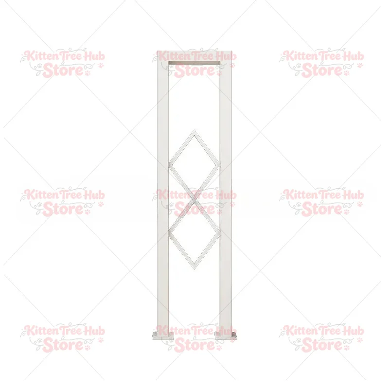 simple shaped Nordic wrought iron guardrail columns