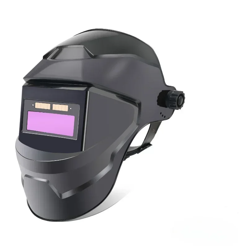 Maschera per saldatura Casco per saldatura Maschera per saldatore Oscuramento automatico Maschera per saldatura Cappuccio con lampada frontale