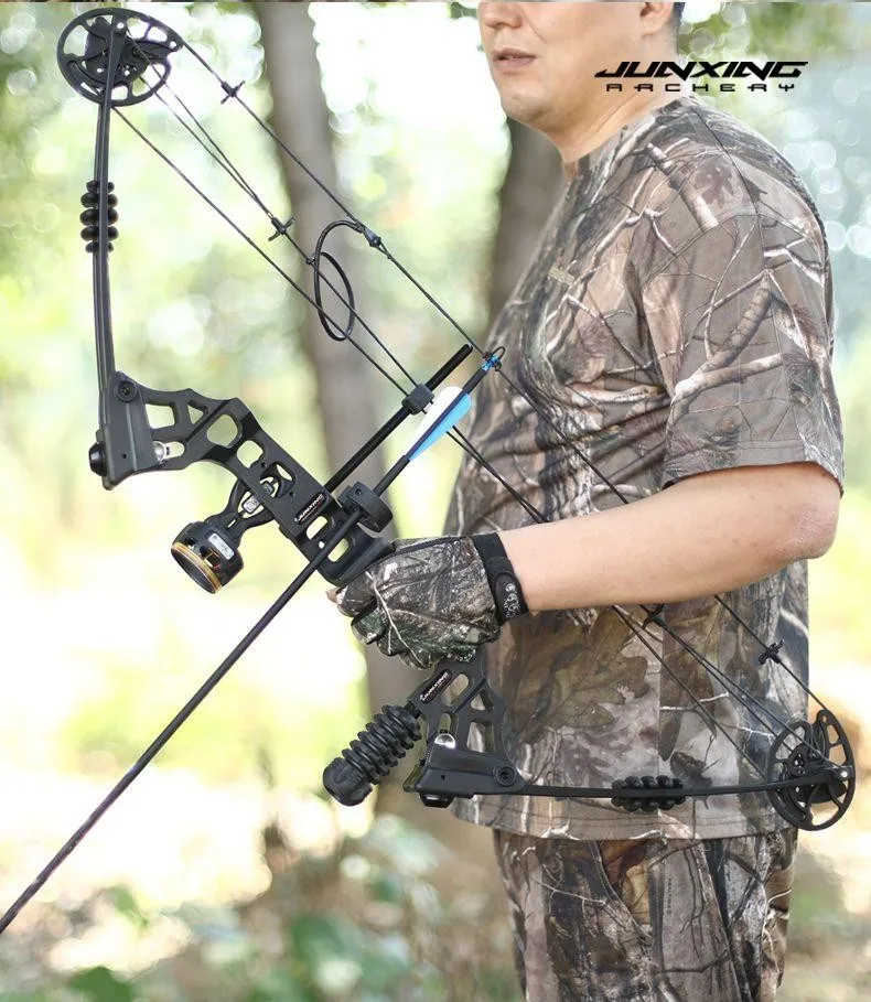 Compound Bow Kit 20-70lbs Draw Weight Alloy Riser 16-31