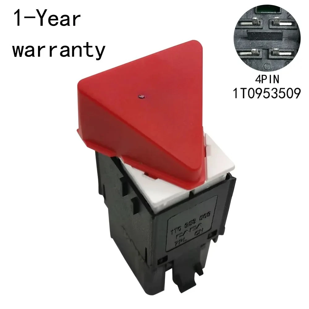

Interruptor de doble intermitente para VW Caddy 2004-2011 Touran 2004-2019 1T0953509