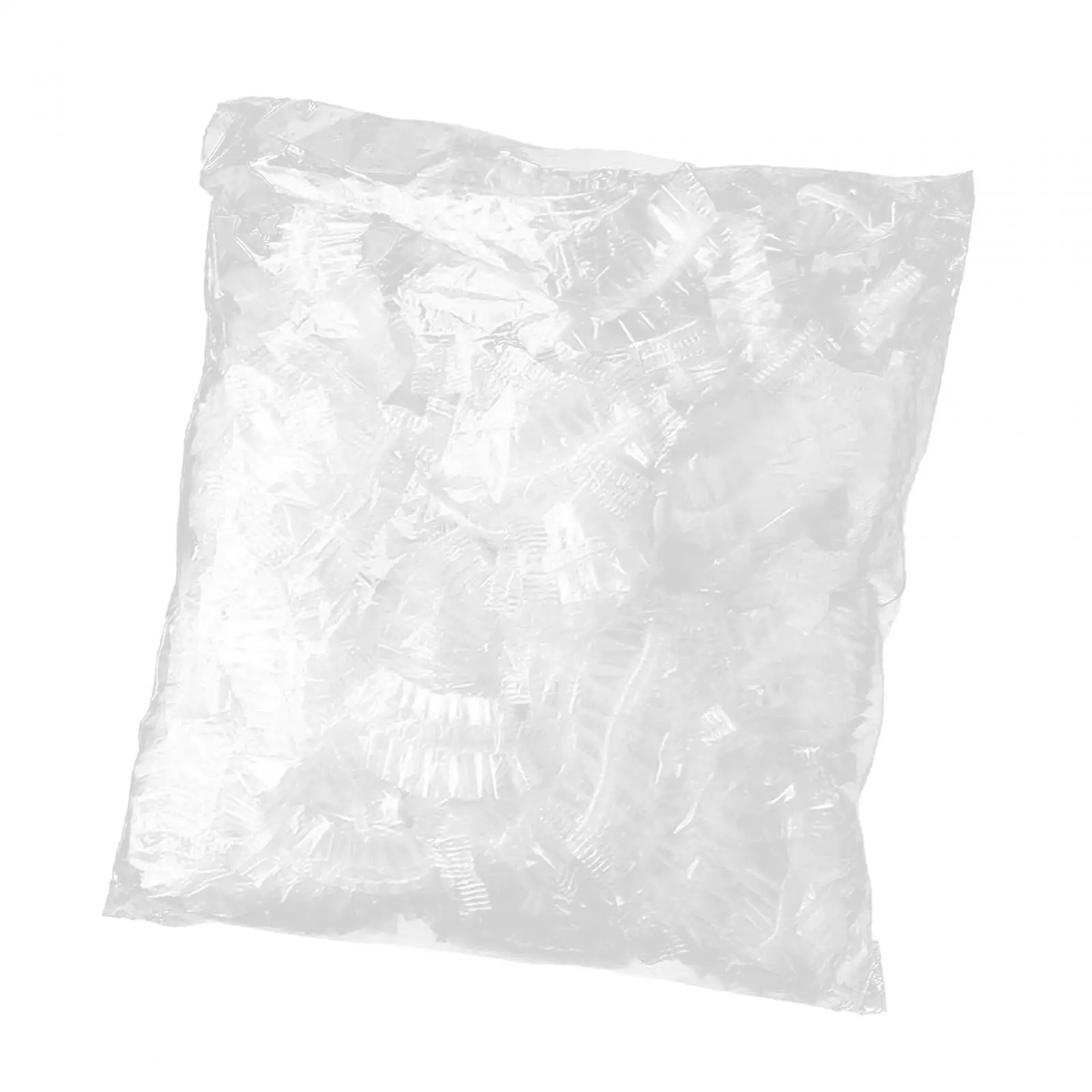 Clear Plastic Ear Covers Waterproof Elastic Earmuffs Universal Fit for Shower Bath Salon Home Hotel Hair Dye
