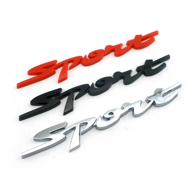 

3D спортивное боковое крыло автомобиля премиум-класса, эмблема на задний багажник, наклейки, наклейки для Ford Chevrolet Dodge Jeep Chrysler Buick