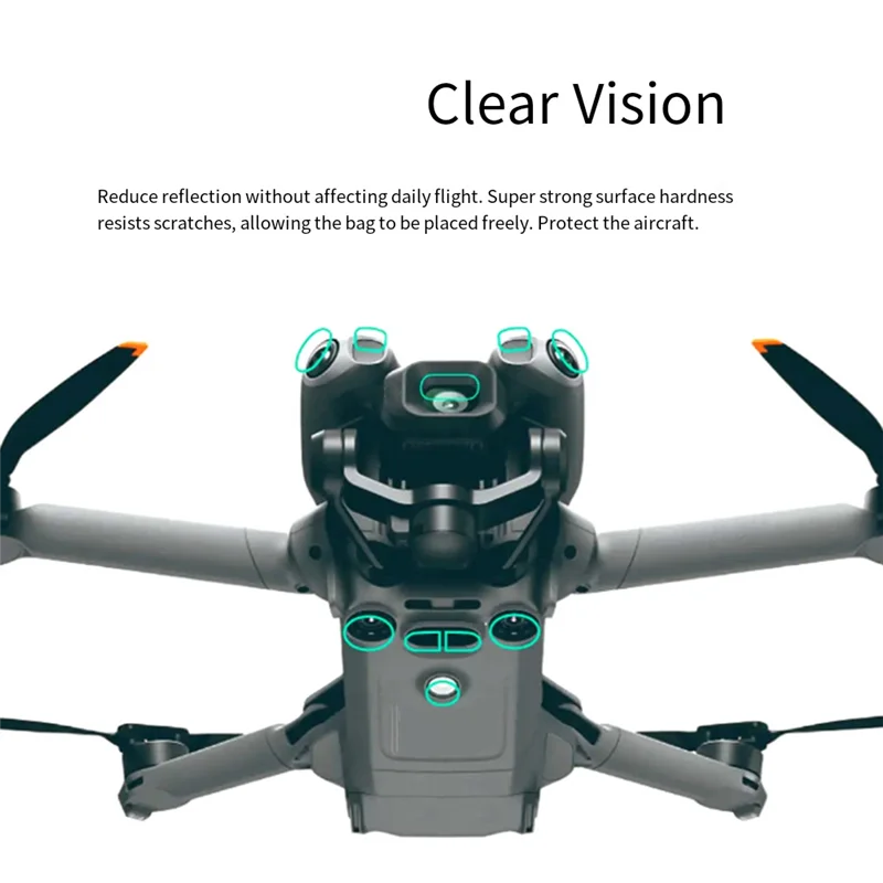 A13E-For DJI Mini 5 Pro Drone Camera Lens Protector High Clarity Anti-Scratch Nanometer Protective Film