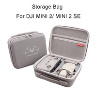 For DJI Mini 2/Mini 2 SE PU Storage Bag Carrying Case Remote Control Battery Drone Body Handbag For DJI Mini 2 Drone Accessories
