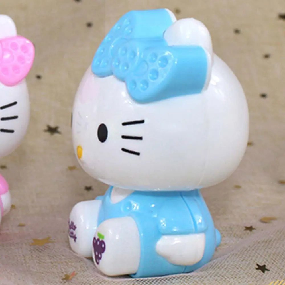 Sanrio Figuren Doll Cute Hello Kitty Action Figure Cake Decoration modello in PVC Desktop Toy Car Deco Ornaments regalo per bambini