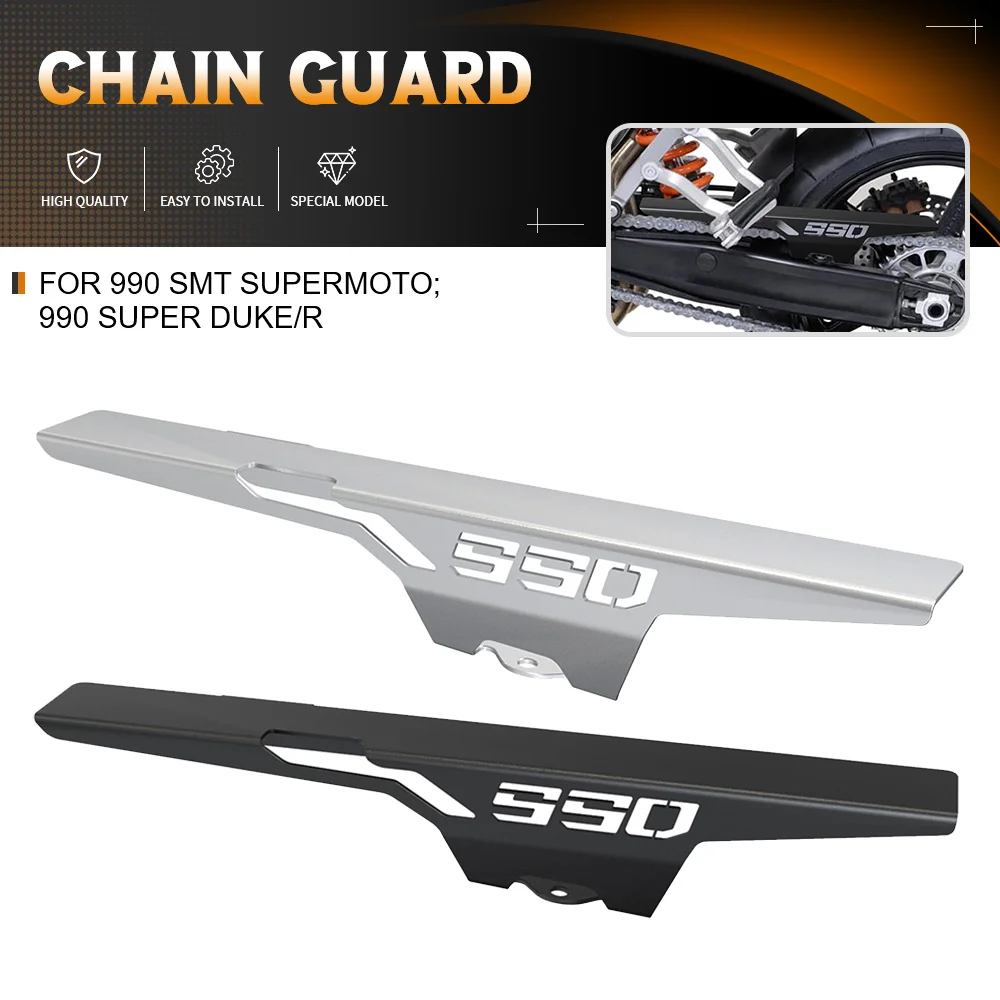 

Motorcycle For 990 SMT Supermoto/LC8 Supermoto/ 990 Supermoto T/R /990 Super duke/R Chain Belt Sprocket Cover Protection Guard