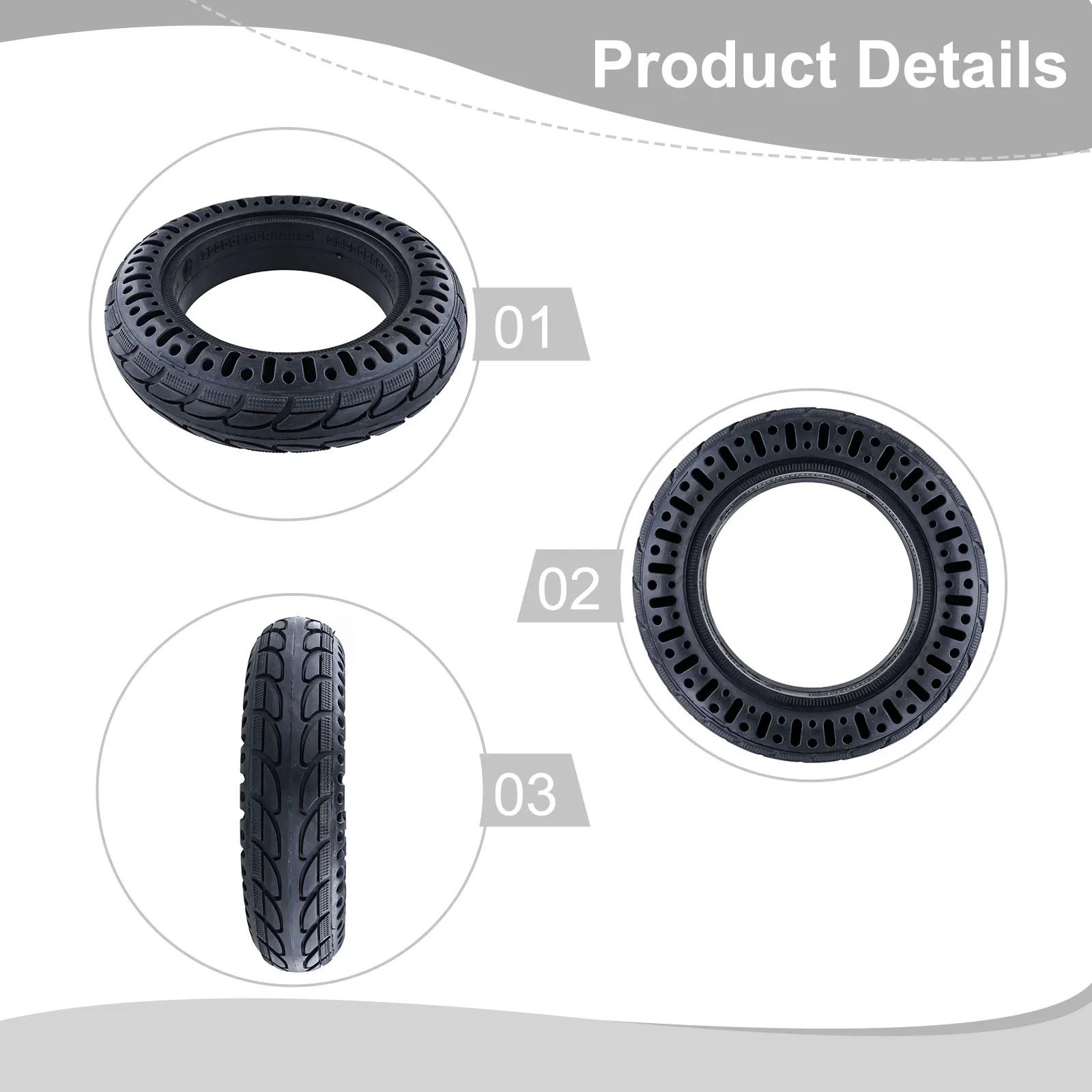 

Шины для частного использования, противопрокольные шины, твердые шины, прочные, износостойкие, электрический скутер, не легко повреждается