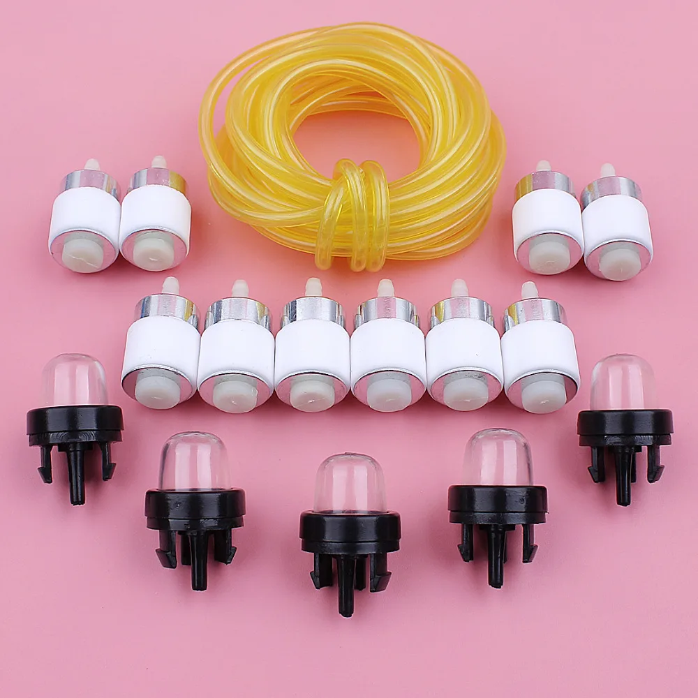 Fuel Filter Line Hose Primer Bulb Kit For Bolens BL410 BL150 BL250 BL100 Tiller String Trimmer Engine Spare Part