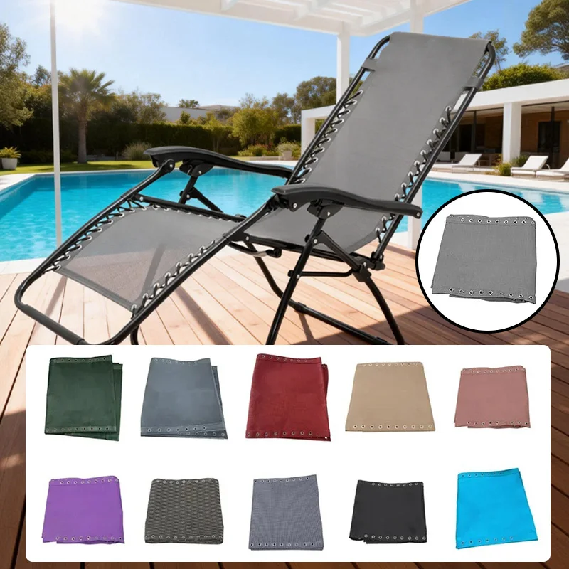 Recliner DIY Replacement Cloth Durable Universal Replacement Fabric for Patio Lounge Couch Recliners Folding Sling Chair