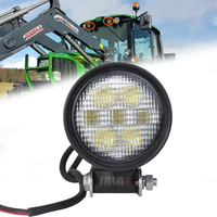 JALN7 Oval 30W LED Lights Flood Tractor for Excavator Duty Turck Headlight Massey Ferguson Case IH 6330, 6600, 6602, 6620,