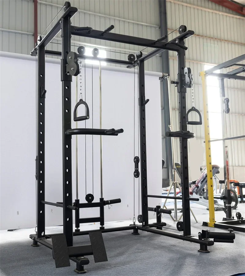 Wholesale Commercial Fitness Gym Equipment Multi Function Half Squat Power Rack